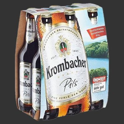 Krombacher Pils 6x0,33l Krombacher Pils 6x0,33l