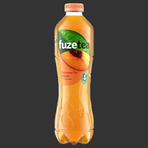 Fuze Tea Schwarzer Tee Pfirsich 1,25l