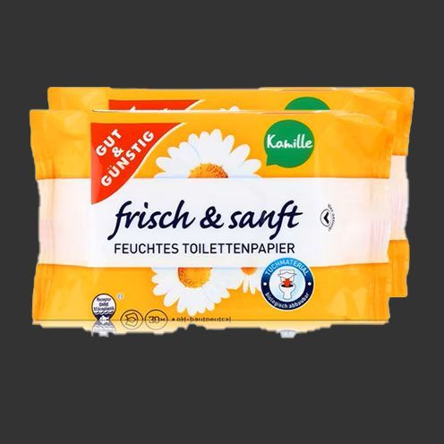 Feuchtes Toilettenpapier 2x70st