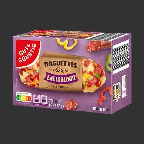 Baguettes Salami 6 Stück
