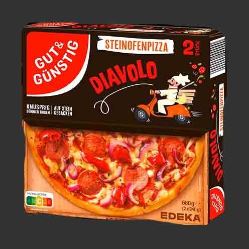 Diavolo Pizza 2 St.