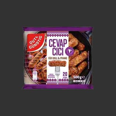 Cevapcici 20stck 500g