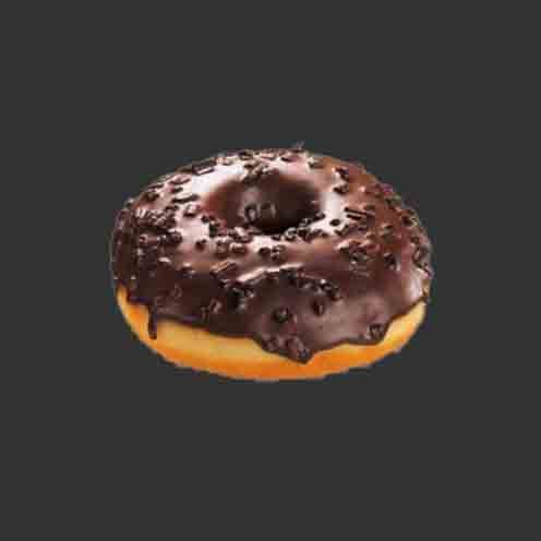 Black Crumble Donut 