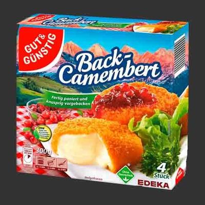 Back Camembert 4 Stück