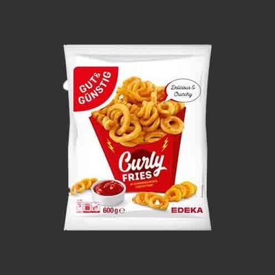 Curlyfries 600g