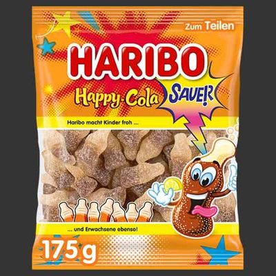 Haribo Happy Cola Sauer 175g