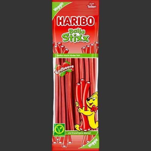 Haribo Balla Stixx Erdbeere 200g
