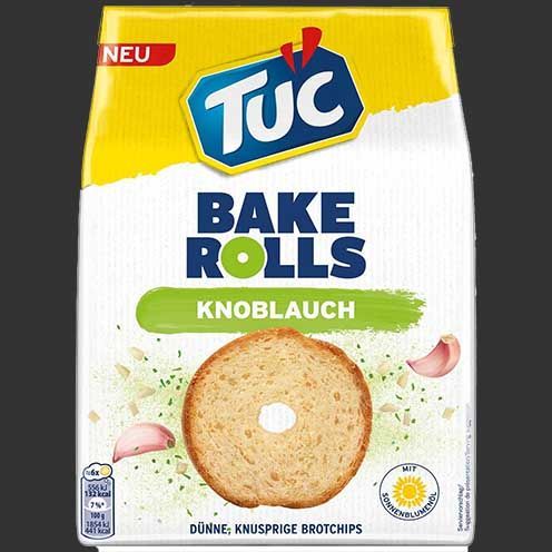 Tuc Bake Rolls Knoblauch 150g