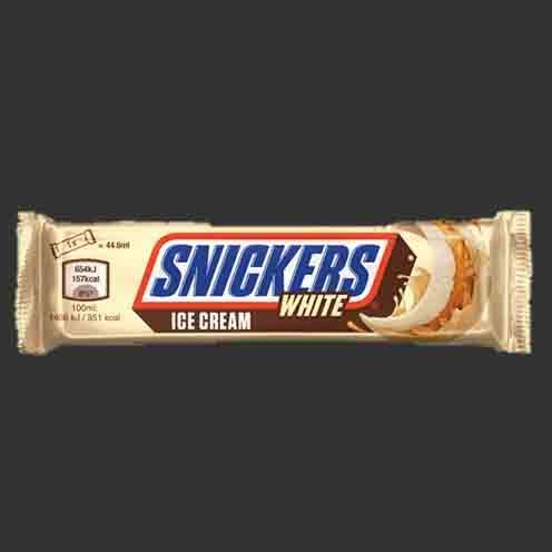 Snickers Eisriegel White 
