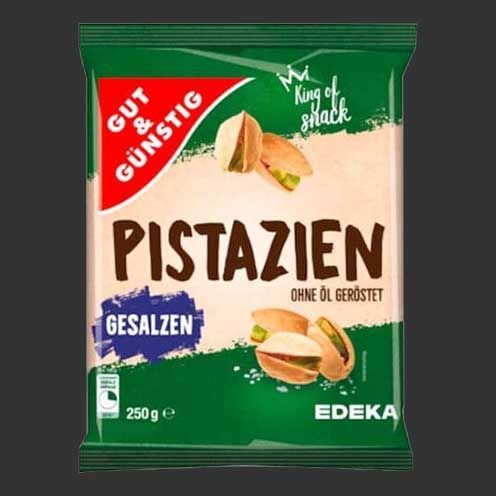 Pistazien, geröstet & gesalzen 250g