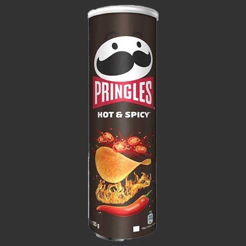 Pringles Hot & Spicy 165g