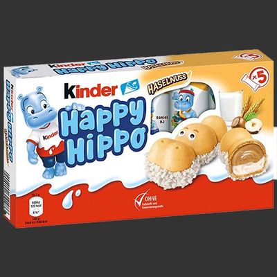 Kinder Happy Hippo Haselnuss 