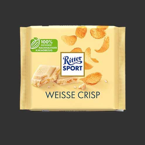 Ritter Sport Weiss & Crisp 100g