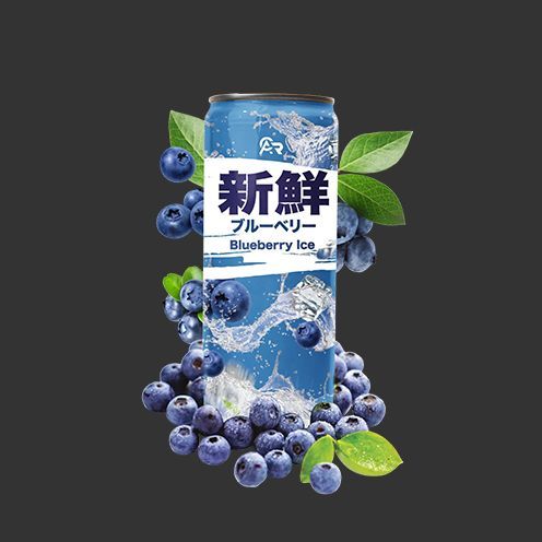 Fresh Drink Blueberry Ice 0.33l