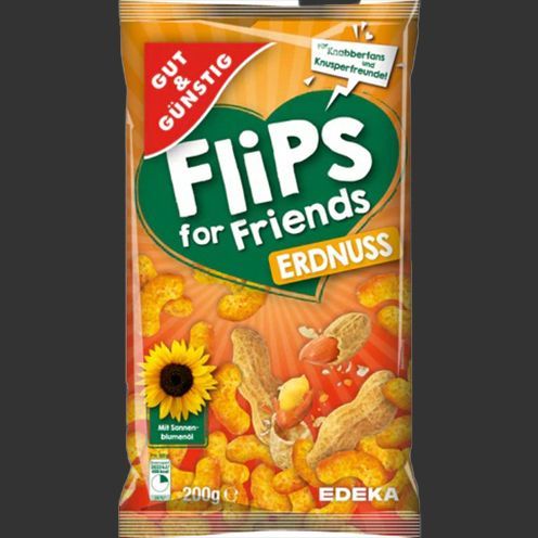 Erdnuss-Flips 200g