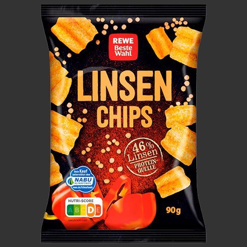 Linsen Chips 90g