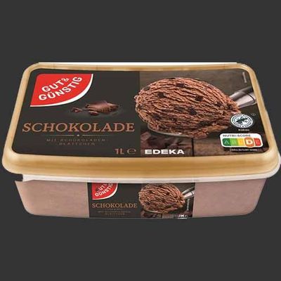 Eiscreme Schokolade 1000 ml