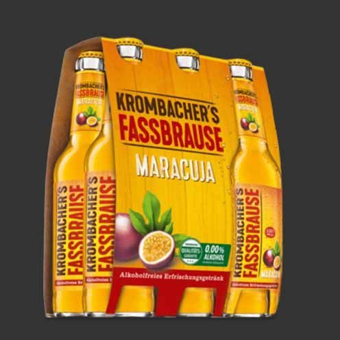 Krombacher  Fassbrause Maracuja 6x0,33l