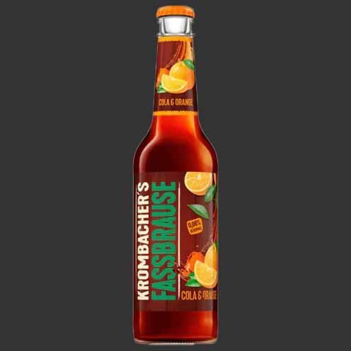 Krombacher  Fassbrause Cola/Orange 0,33l