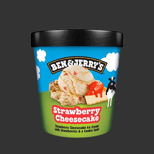 Ben & Jerry's Strawberry Cheesecake