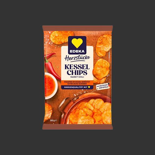 EDEKA Kesselchips Sweet Chilli 150g