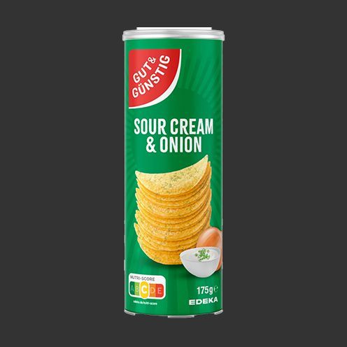 G&G Stapelchips Sour Cream & Onion 175g