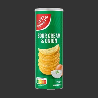 G&G Stapelchips Sour Cream & Onion 175g G&G Stapelchips Sour Cream & Onion 175g