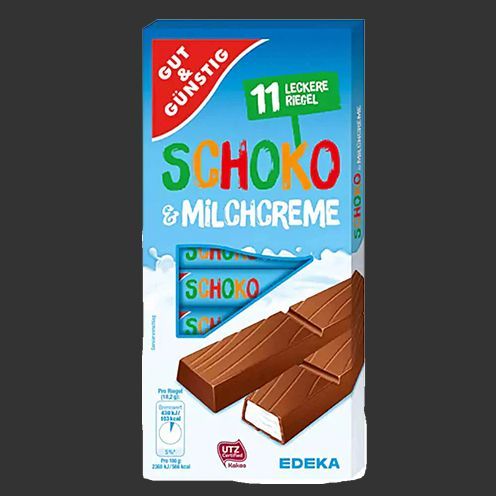 G&G Schokomilch Riegel 11er