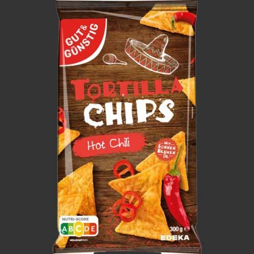 G&G Tortilla Chips Hot Chili 300g 