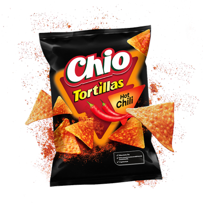 Chio Tortillas Hot Chili