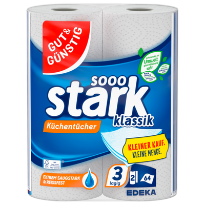 Küchentücher 3lagig 2er Küchentücher 3lagig 2er