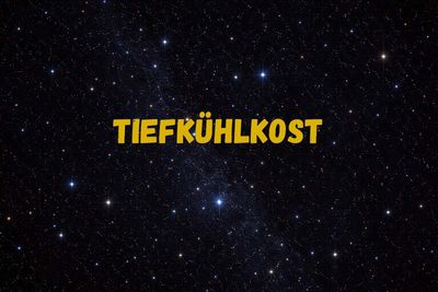 Tiefkühlkost