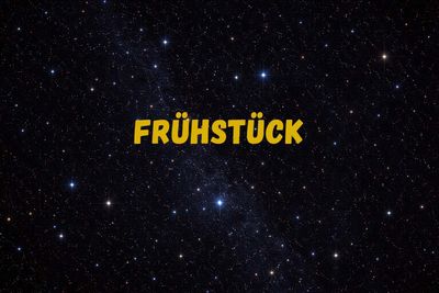 Frühstück