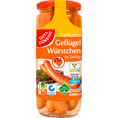 Geflügelwürstchen 180g