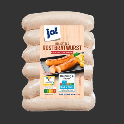 Delikatess-Rostbratwurst 540g