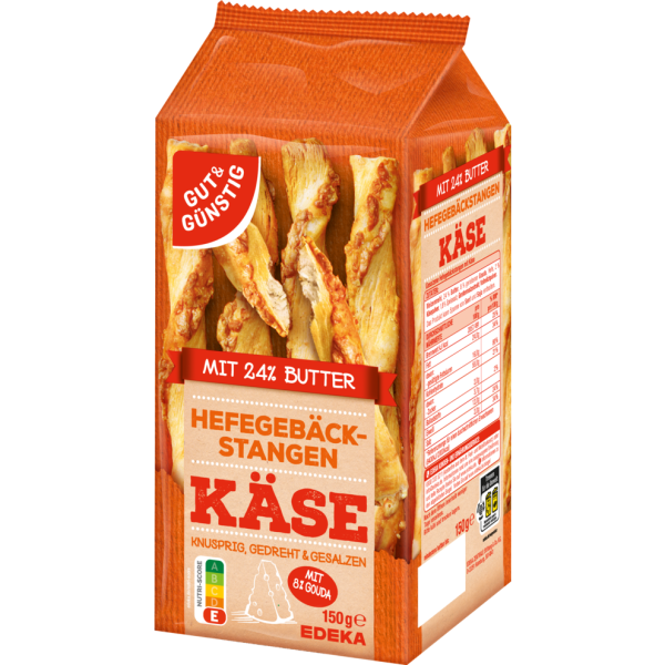 Käse-Gebäckstangen 150g