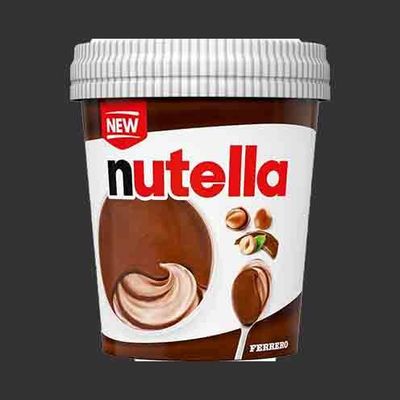 Nutella Eis Becher 