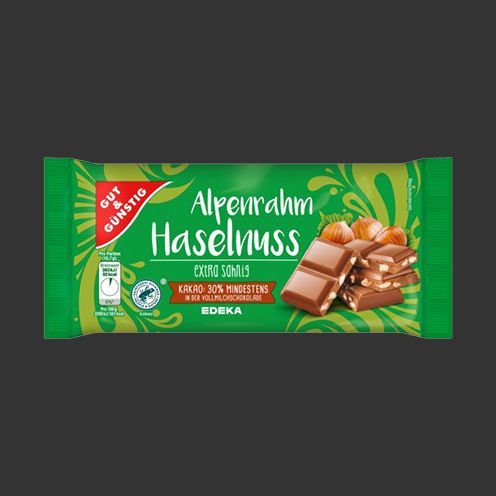 G&G Alpenrahm Haselnuss 100g