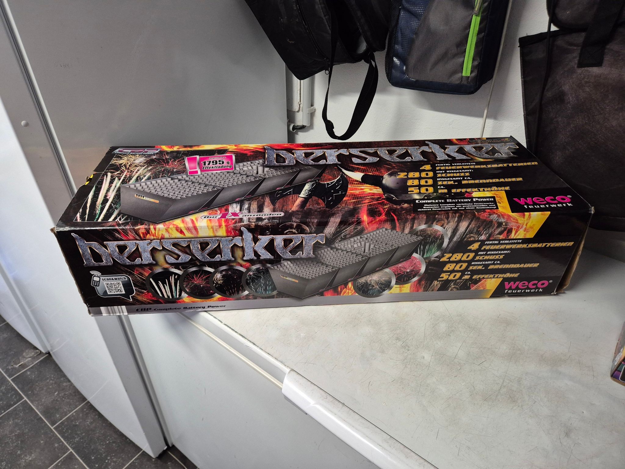 Bezerker 280 Schuss Batterie