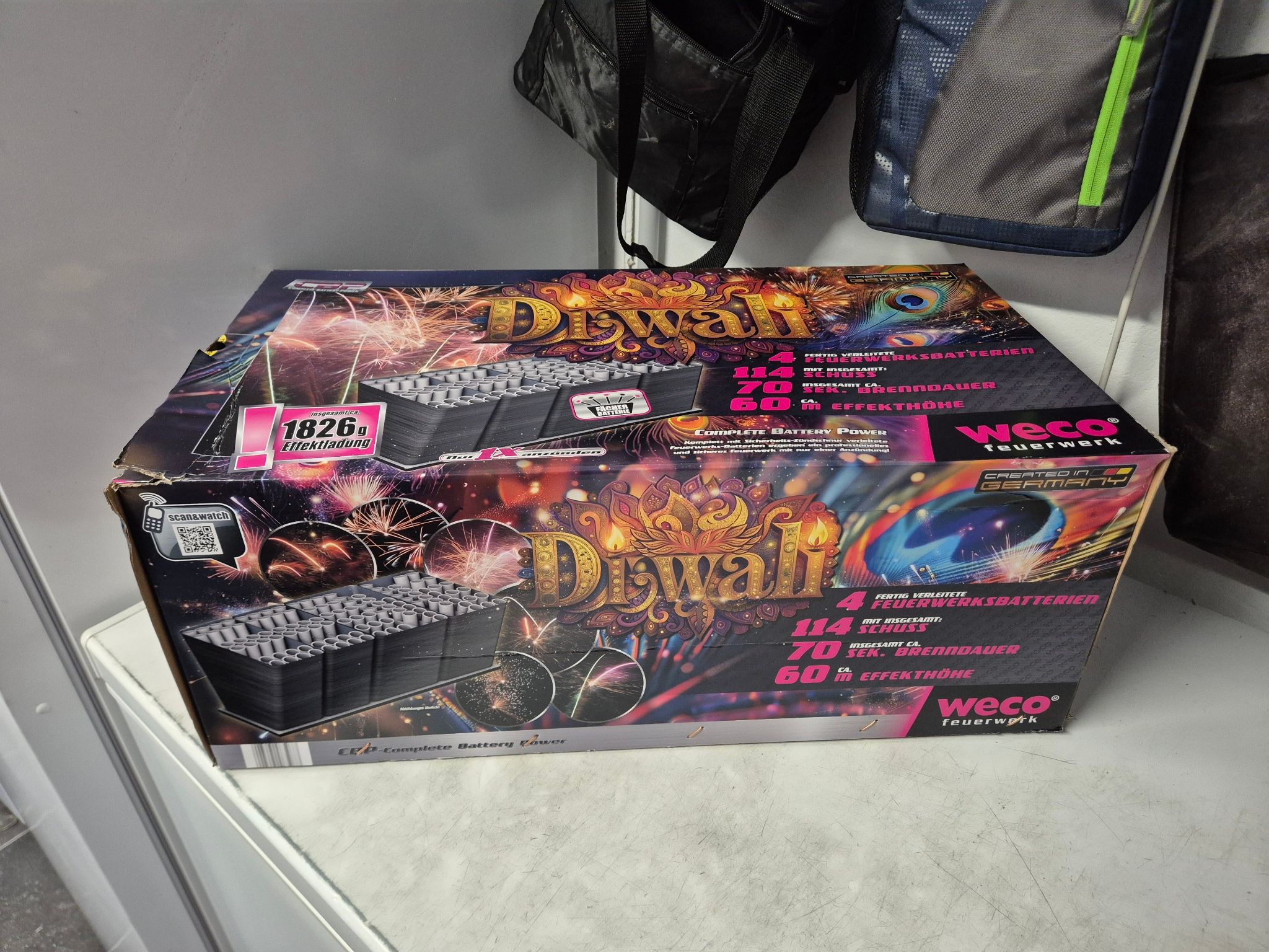 Diwali 114-Schuss Batterie