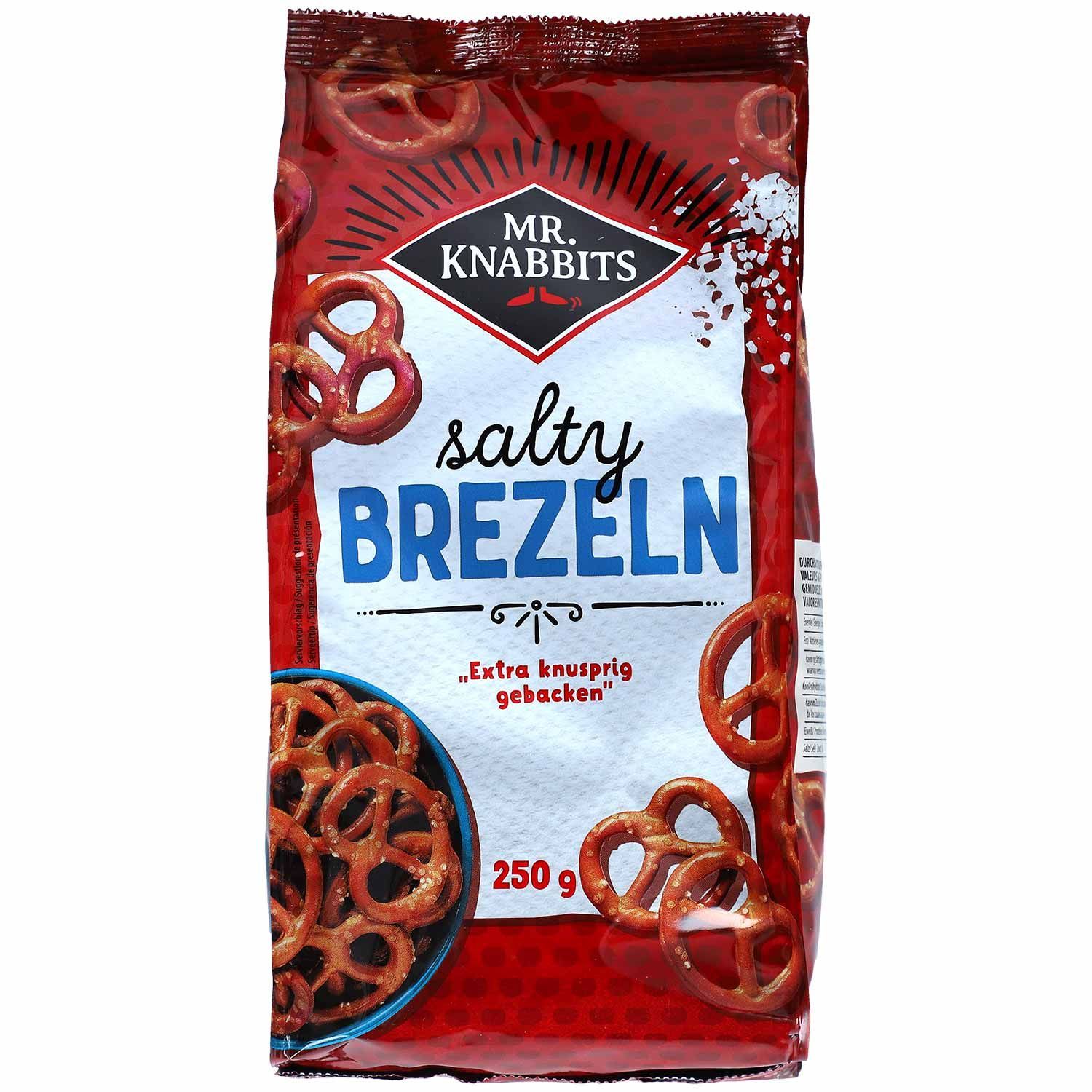 Mr. Knabbits Salty Brezeln 250g (MHD)