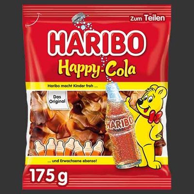 Haribo Happy Cola 175g (Abverkauf) 