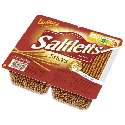 Lorenz Saltletts Sticks Classic 250g (Abverkauf) 