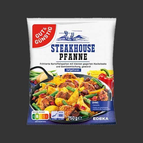 Steakhousepfanne 750g (Abverkauf)