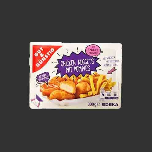 Chicken Nuggets & Pommes 300g (Abverkauf) 