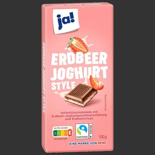 Erdbeer Joghurt Style Tafel 100g