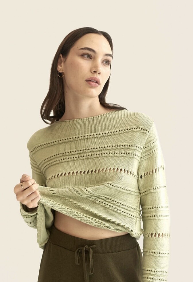 Z23 Mus mosa Sweater green