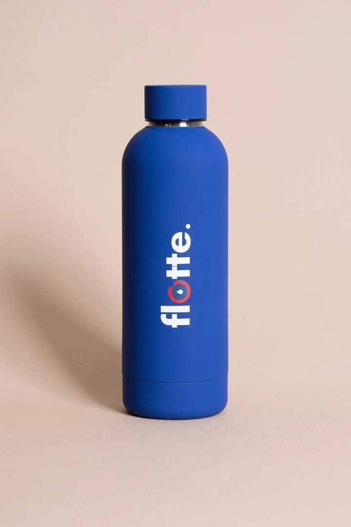 Flotte thermos, Kleur: Bleu