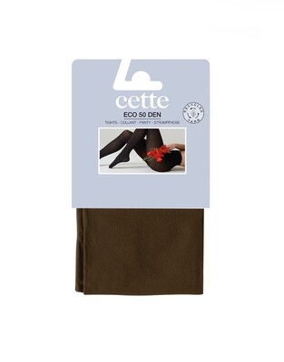 Cette Eco opaque tights 50 den walnut