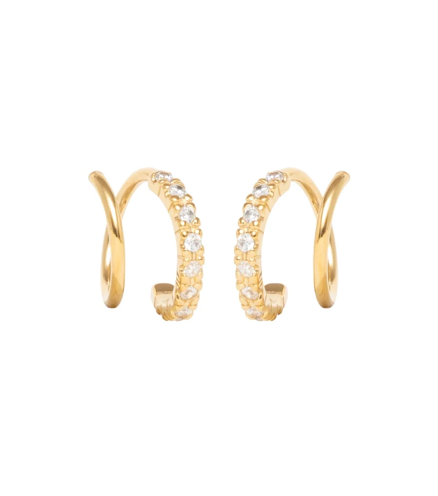 Miab Oor twister sparkly white